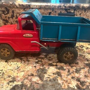 Tonka Classic Red and Blue Dump Truck